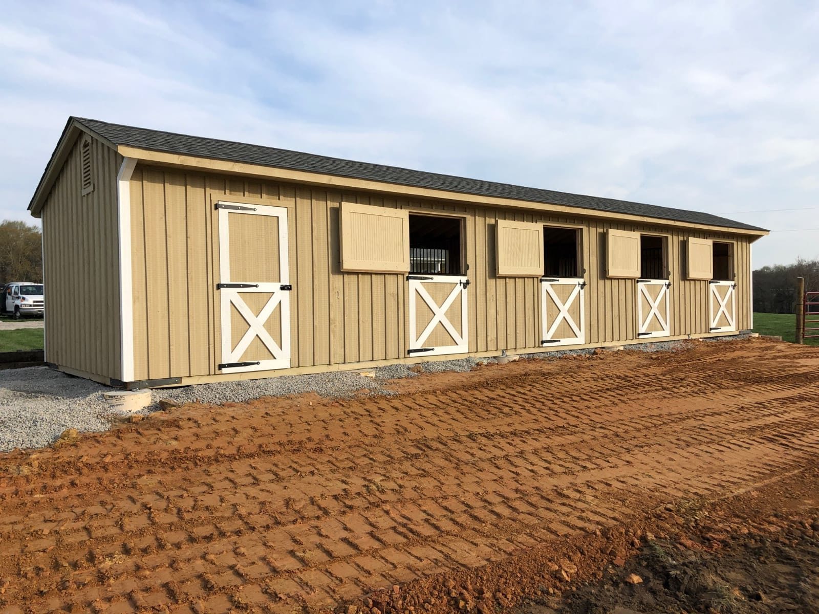 Shed Row Horse Shed Quality Horse Shed Fisher Barns