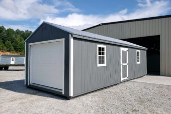 portable garages garage 12x32 fisher shed