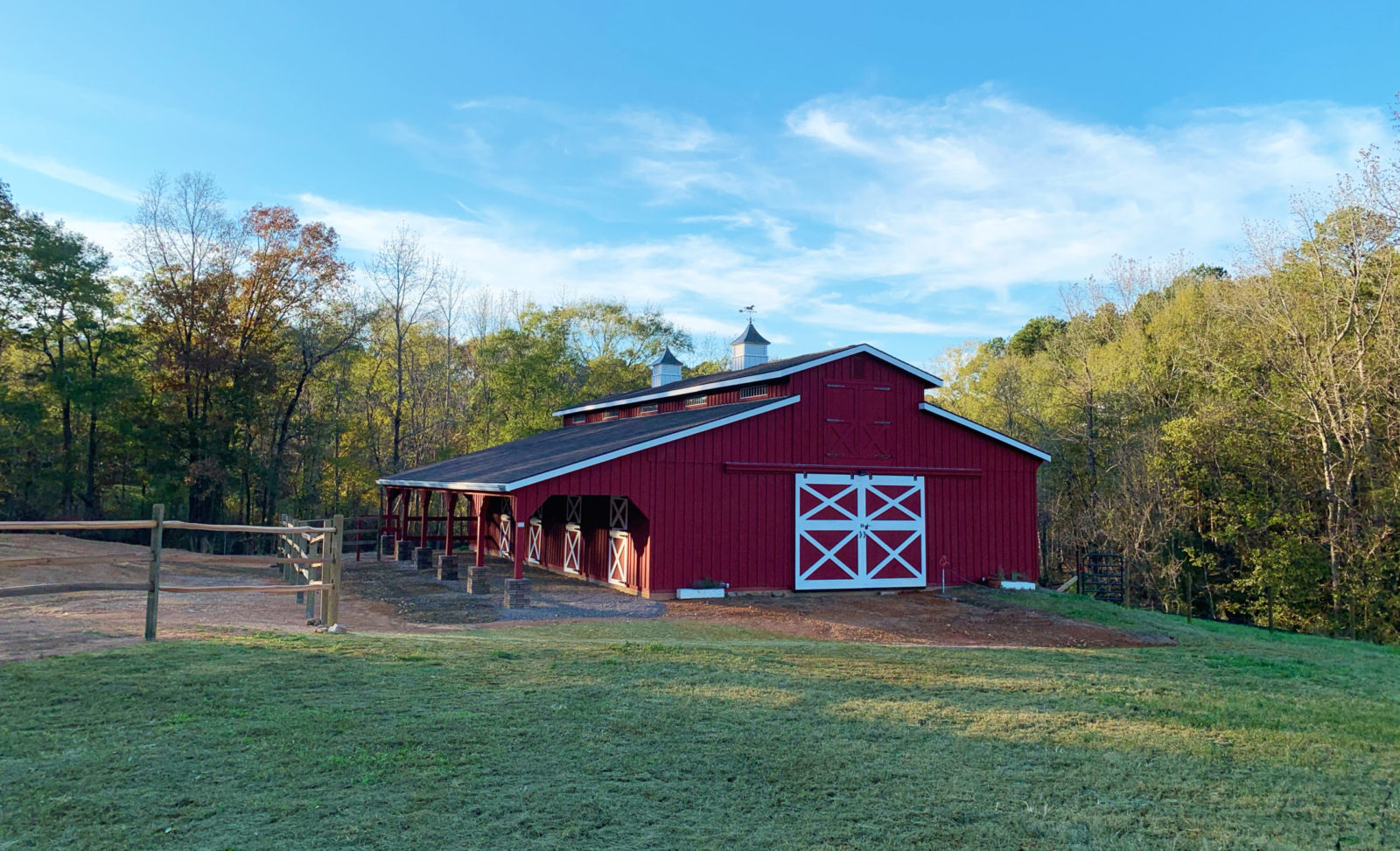 horse barns in asheville