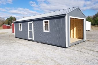 portable garages garage fisher 12x32 shed