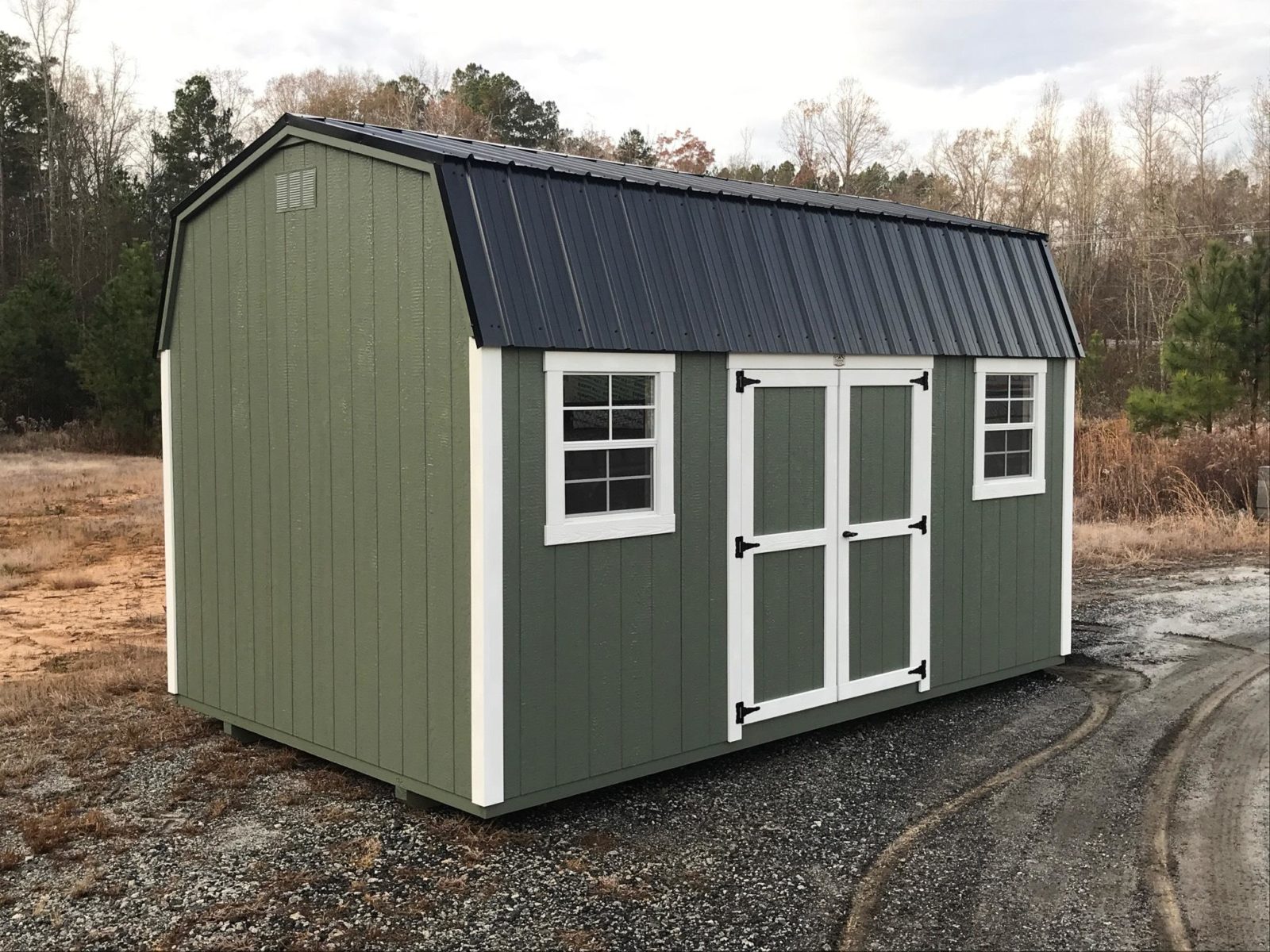 The Dutch Barn Lofted Barn Gambrel Roof Fisher Barns