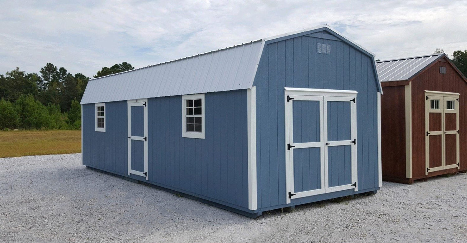 Storage Shed And Utility Building Roof Material Options Leonard Buildings Truck Accessories